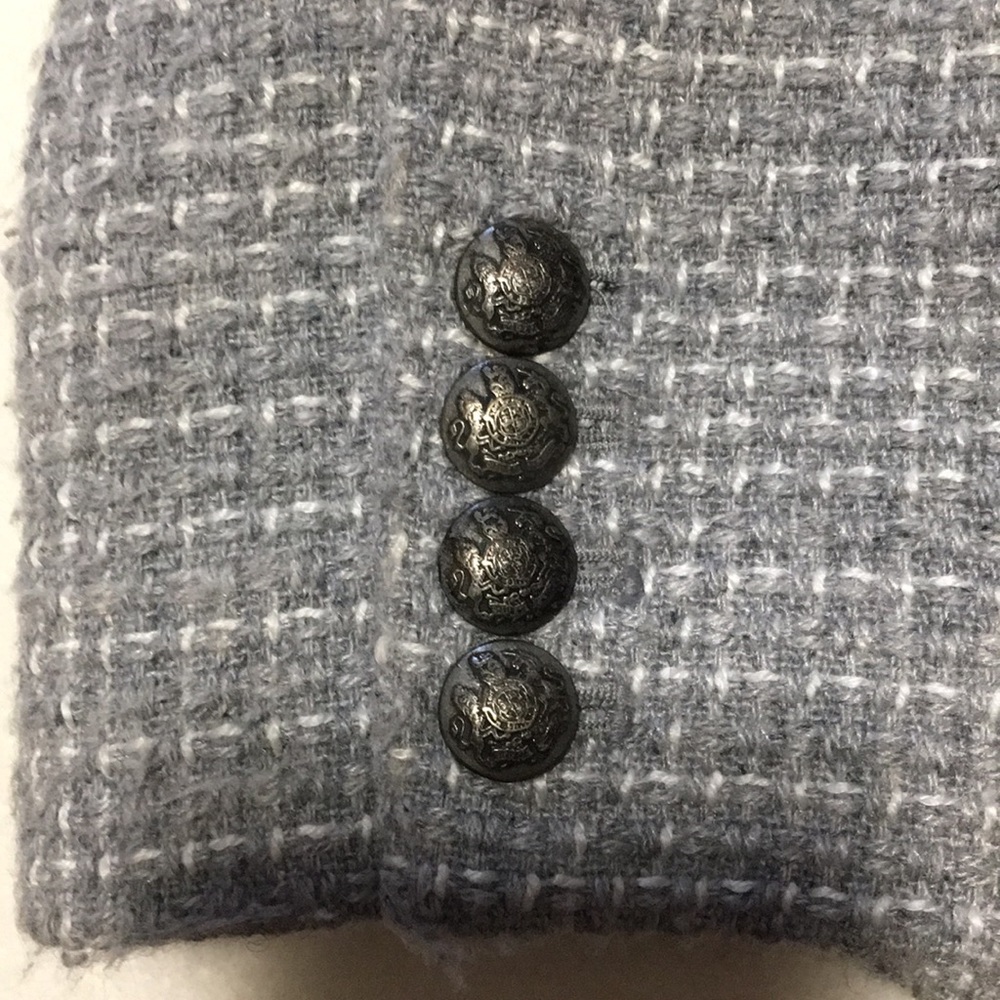 Blue gray jacket - Picture 2 of 4